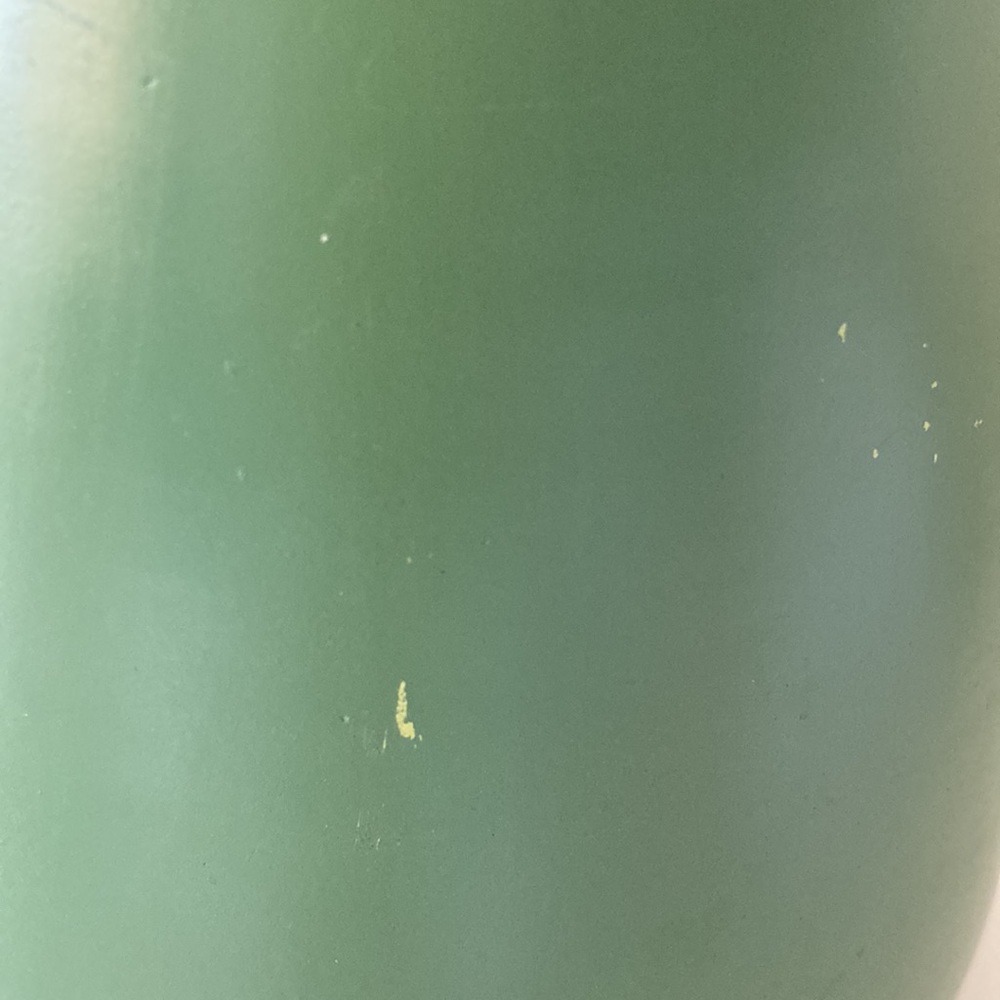 Jose Sosa Vintage 2003 Pottery Vase  Chulucanas PERU sea green serene earthy - Picture 9 of 15
